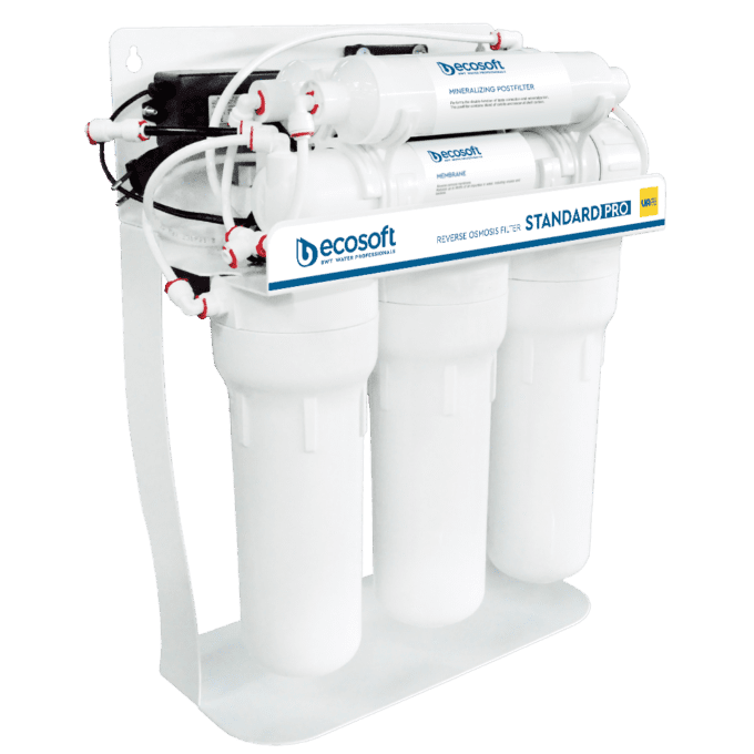 Domestic 6-Stage Reverse Osmosis Water Filter - Aqua Standard - Ecosoft